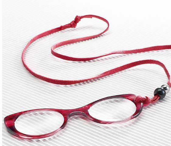 Collana occhiale con lenti graduate